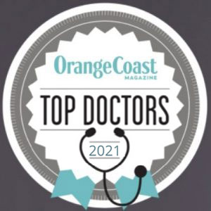 Orange Coast top doctors 2021 graphic