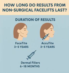 Non-Surgical Facelift Results Infographic