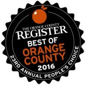 Orange County Register Best of Orange County 2016 Graphic